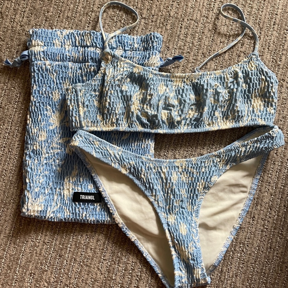 Triangl swim top & bottom size Small